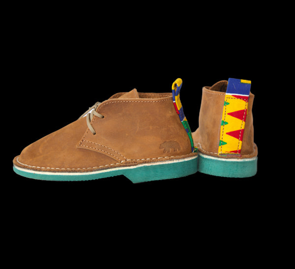 Baby Ursus - Leather Shoes (Green Soles)