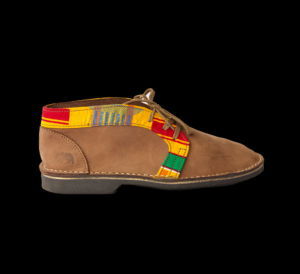 Ursus Kente Dark Brown - Leather Shoes