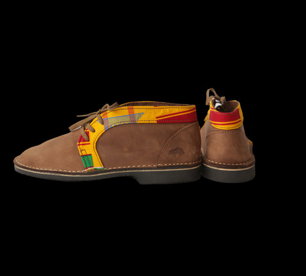 Ursus Kente Dark Brown - Leather Shoes